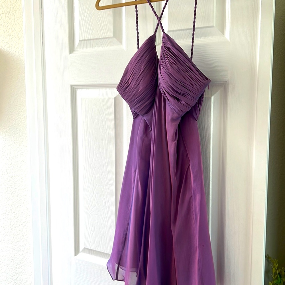 Worn once purple sassy swing dress